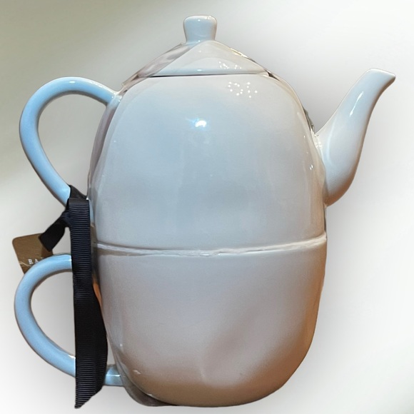 Rae Dunn - Princes - Tea Pot w/ Mug - Picture 2 of 6